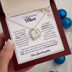 To My Mom - I’ll Always Be Your Little Girl Necklace from Daughter