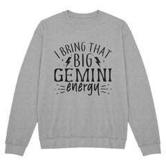 I Bring That Big Gemini Energy – Bold Zodiac Tee