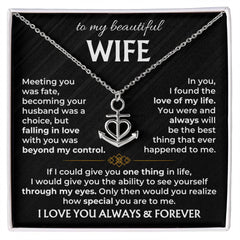 Best Gift for Wife - Meeting You Was Fate Necklace