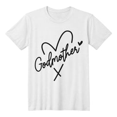 Godmother Love – Elegant Script Tee