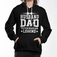 Husband Dad Veterinarian Legend – Proud Vet Dad Tee