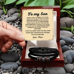 To My Son - A Timeless Gift of Love and Pride from Mom