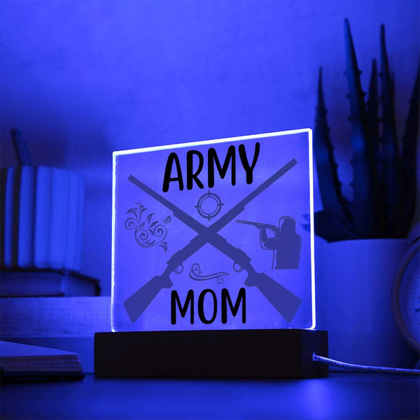 Army Mom – Military Strength, Mother’s Love Plaque