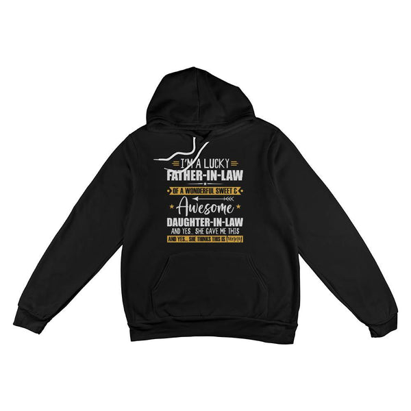 Lucky Father-In-Law Shirt – Gift from a Wonderful Daughter-In-Law