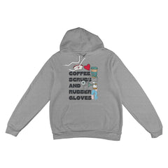Nurse Fuel Tee – Coffee, Scrubs & Gloves Design