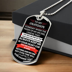 Dog Tag for Grandson – Timeless Gift of Love and Connection