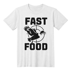 Fast Food Hunter – Funny Duck Hunting Tee