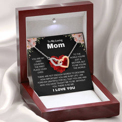 Special Gift for Mom - Without You, There Is No Me Necklace