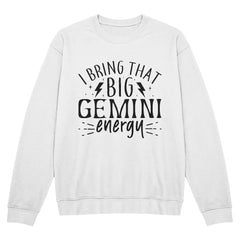 I Bring That Big Gemini Energy – Bold Zodiac Tee