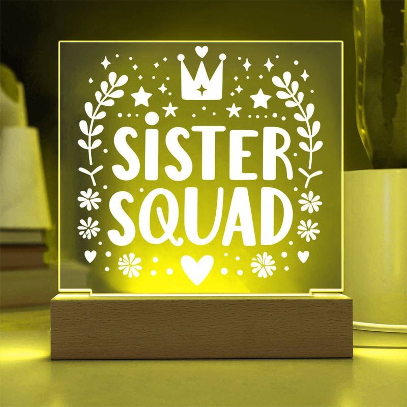Sister Squad – Crowned in Love Plaque