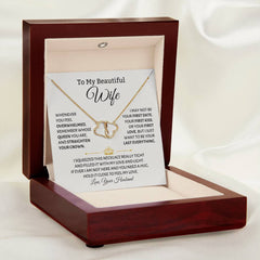 To My Beautiful Wife - Remember You’re My Queen, Straighten Your Crown Necklace