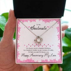 Anniversary Necklace For Her, Loving Gift for Her, Celebrate Your Journey, Special Memories & Endless Bond