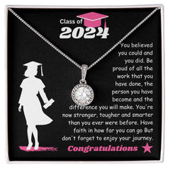 Sparkling Necklace - Inspirational Graduation Gift for Her