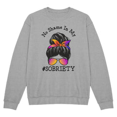 No Shame in My Sobriety – Empowering Recovery Tee