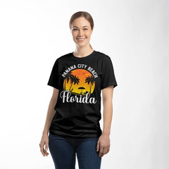 Panama City Beach Florida Sunset Tee