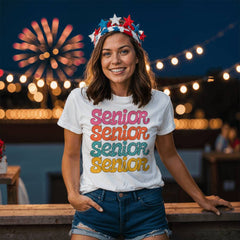 Groovy Senior Graduation Tee