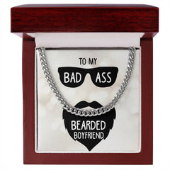 Gift for My Badass Bearded Boyfriend - Bold & Strong Cuban Link Chain