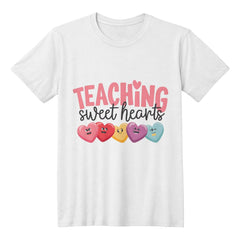 Teaching Sweet Hearts Tee – Cute Valentine’s Day Teacher Shirt