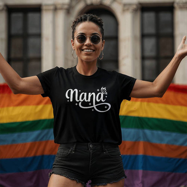 Nana – Elegant & Heartfelt Grandmother Tee