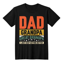 Leveling Up – Dad to Great Grandpa Tee