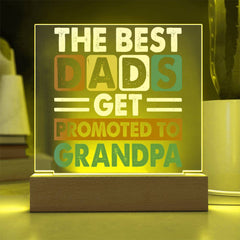 Best Dads Get Promoted to Grandpa - Sentimental Gift