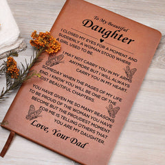 Gifts for Daughter, Beautiful Journal for Daughter, Meaningful Notebook With Message