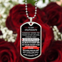 Dog Tag for Grandson – Timeless Gift of Love and Connection