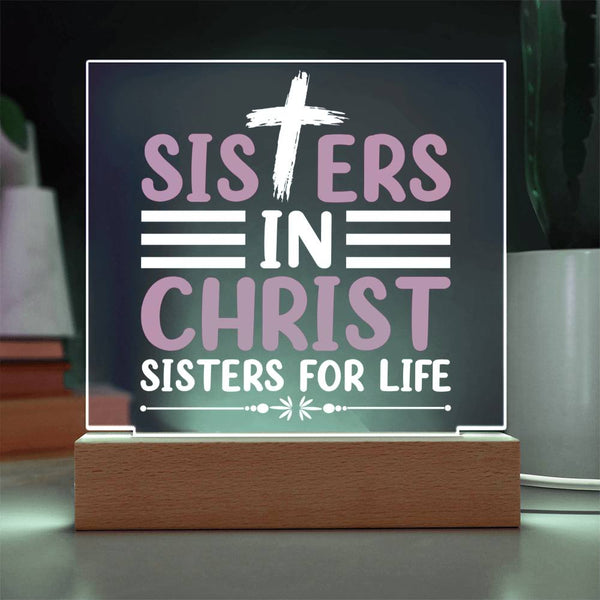 Sisters in Christ, Sisters for Life Plaque