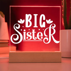 Big Sister – A Love That Leads Plaque