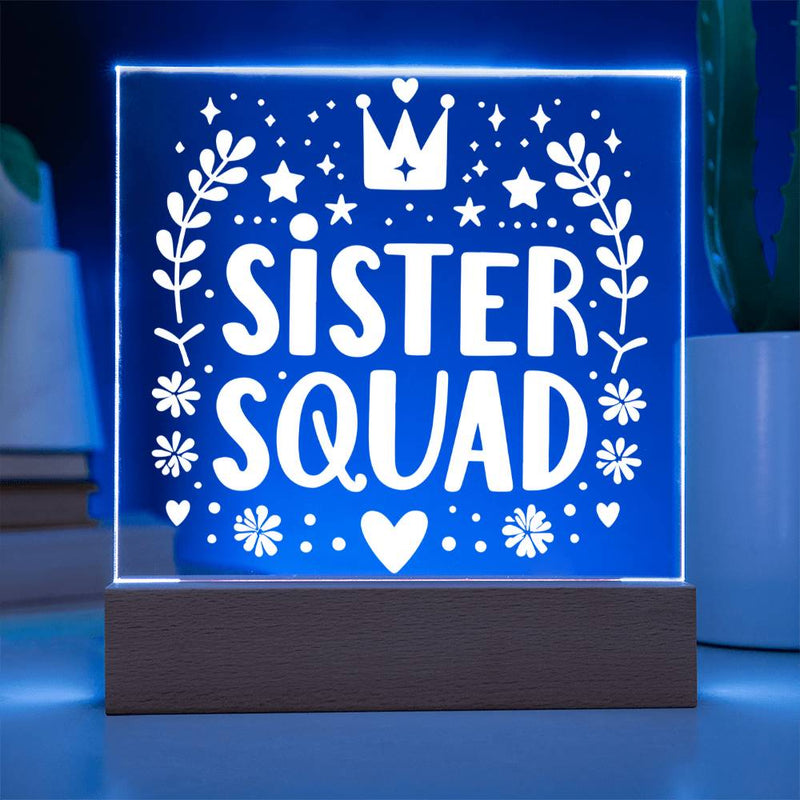 Sister Squad – Crowned in Love Plaque